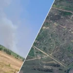 В Забайкаллі горить та вибухає на території військової частини