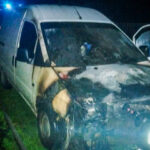 У Дрогобицькому районі горів автомобіль "Peugeot"
