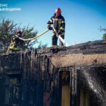 На Стрийщині рятувальники приборкали вогонь, що охопив дві будівлі