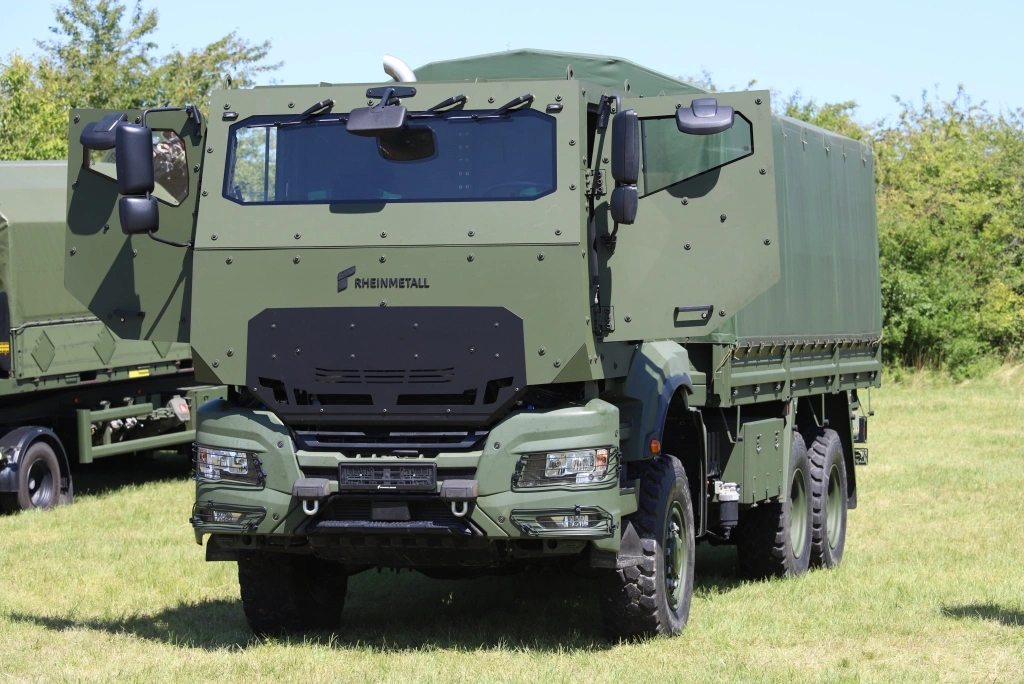 Консорціум Rheinmetall-MAN представив багатоцільову броньовану вантажівку