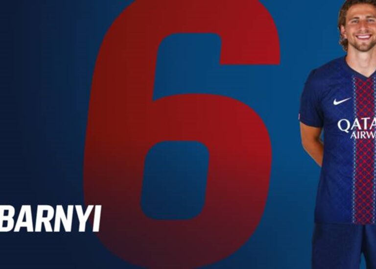 Забарний обрав номер, під яким виступатиме за ПСЖ