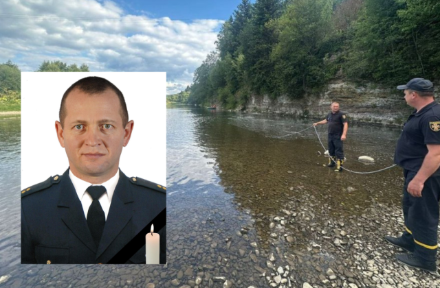 На Львівщині потонув 43-річний рятувальник ДСНС