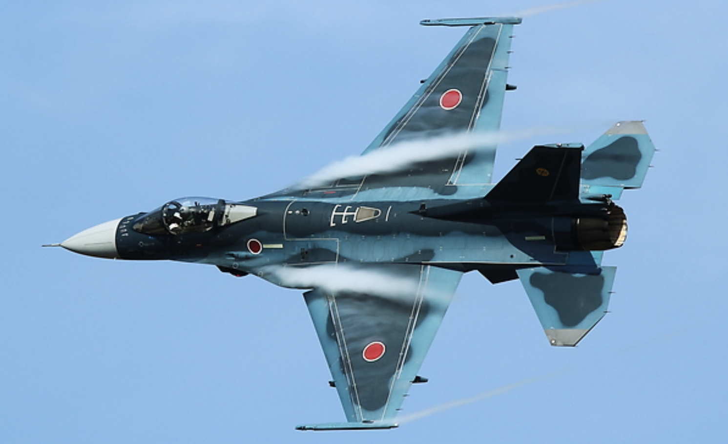 У Японії розбився винищувач F-2A сил самооборони