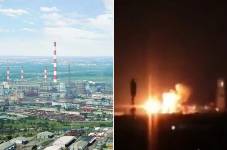 Дрони атакували російський хімзавод, пов’язаний із виробництвом вибухівки