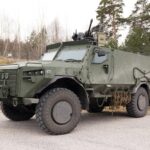 Saab інтегрували 30-мм гармату на бронеавтомобіль